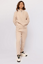 Women's jumper in light beige color.  4038601 photo №3