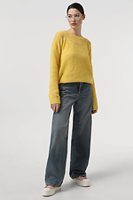 Gelber Damenpullover  4038602 Foto №2
