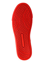 Weiße Red Smith Sneakers mit roten Schnürsenkeln Las Espadrillas 4012603 Foto №4