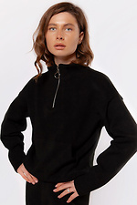 Women's black sweater  4038603 photo №1