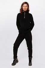 Women's black sweater  4038603 photo №4
