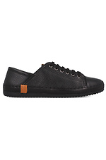 Черные летние кеды прошитые на низком ходу Las Espadrillas 4101603 фото №3