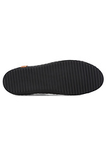 Черные летние кеды прошитые на низком ходу Las Espadrillas 4101603 фото №4