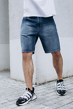 Men's knee length denim shorts TUR WEAR 8025604 photo №1