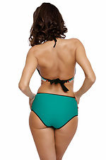 Separate swimsuit: push-up bra with decorative straps, high panties with open barrels Marko 4023606 photo №3