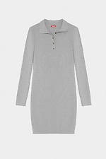 Light gray women's dress  4038606 photo №5