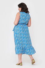 Літня довга сукня KARAMEL без рукавів із принтованого штапелю Garne 3040608 фото №3