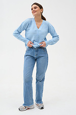 Women's blue cardigan.  4038609 photo №4