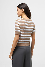 Women's light brown jumper  4038611 photo №2
