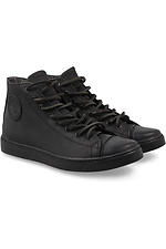 Men's demi-season high-top sneakers in military style Forester 3022612 photo №5