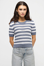 Women's gray jumper  4038613 photo №1