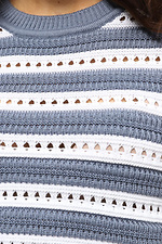 Women's gray jumper  4038613 photo №4