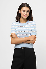 Women's blue jumper  4038614 photo №1