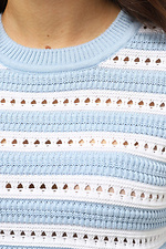 Women's blue jumper  4038614 photo №4