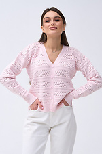 Women's pink cardigan.  4038616 photo №2