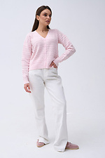 Women's pink cardigan.  4038616 photo №4