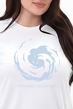 Damen-T-Shirt „Elemente. Luft.“ Garne 9001616 Foto №2