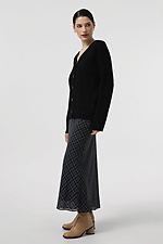 Schwarze Strickjacke für Damen  4038618 Foto №2