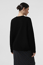 Schwarze Strickjacke für Damen  4038618 Foto №3