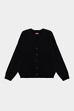Schwarze Strickjacke für Damen  4038618 Foto №5