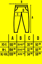 Oversized sports trousers Custom Wear 8025619 photo №6