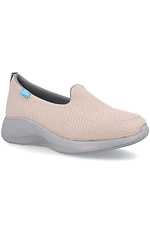 Summer sports slip-ons in a mesh light on a white sole Las Espadrillas 4101620 photo №1