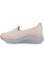 Summer sports slip-ons in a mesh light on a white sole Las Espadrillas 4101620 photo №3