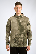 Sports cotton hoodie camouflage with hood Custom Wear 8025620 photo №1