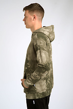 Sports cotton hoodie camouflage with hood Custom Wear 8025620 photo №3