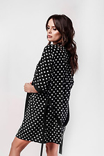 Short home dressing gown with polka dots L'amore 4026621 photo №3