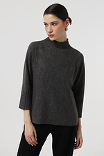 Women's dark gray jumper  4038621 photo №1