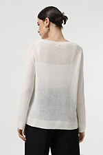Weißer Damenpullover  4038625 Foto №3