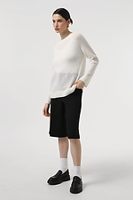 Weißer Damenpullover  4038625 Foto №6