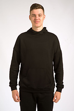 Oversized Hoodie Black Custom Wear 8025625 photo №1