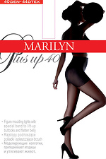 Nylon tights 40 den with slimming shorts Marilyn 3009627 photo №2
