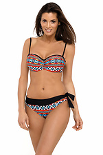 Ethnic style one-piece swimsuit with push-up and high panties Marko 4023628 photo №2