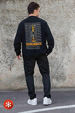 Isoliertes Fleece-Sweatshirt mit Mclaren-Aufdruck für Herren in Übergröße Schwarz Without 8055628 Foto №2