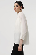 Women's white jumper  4038631 photo №2