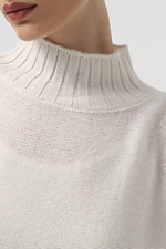 Women's white jumper  4038631 photo №4