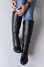 High demi boots with square heels  4205631 photo №2