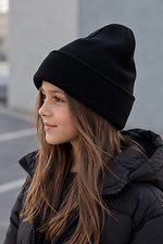 Дитяча Демісезонна Шапка Для Дівчинки Without Shovel Black Without 8056631 фото №2
