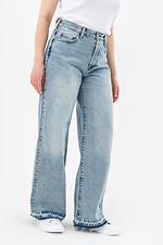 Широкі жіночі джинси  4014632 фото №1