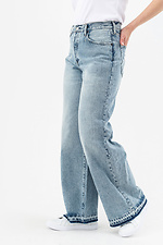 Широкие женские джинсы  4014632 фото №3