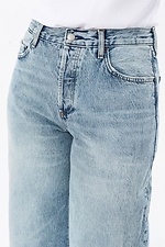 Jeans mit weitem Bein für Damen  4014632 Foto №5