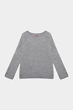 Women's gray jumper  4038632 photo №5