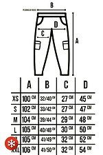 Зимние коттоновые штаны карго на флисе Custom Wear 8025632 фото №8