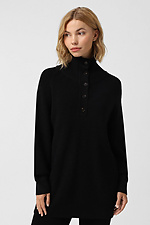 Schwarzer Strickanzug für Damen  4038633 Foto №2