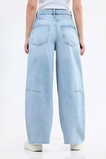 Weite Baggy-Jeans  4014634 Foto №2