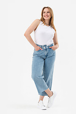 Широкі жіночі джинси  4014635 фото №8