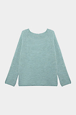 Blauer Damenpullover  4038635 Foto №5